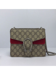 Gucci Dionysus GG Canvas Mini Bag 421970 Red 2021