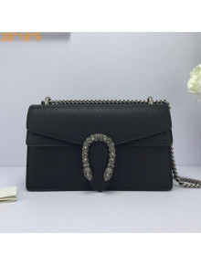 Gucci Dionysus Leather Small Shoulder Bag 400249 Black