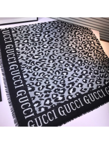 Gucci Cashmere Square Scarf G22010308 Grey 2022