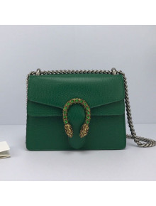 Gucci Dionysus Mini Leather Bag 421970 Green 2021