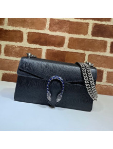 Gucci Dionysus Small Shoulder Bag ‎499623 Black/Blue/Silver 2021