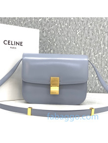 Celine Medium Classic Bag in Box Calfskin 8007 Light Grey 2020 (Top quality)