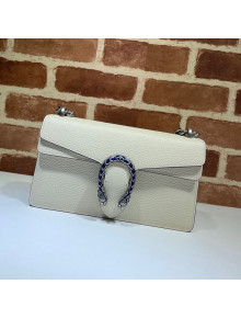 Gucci Dionysus Small Shoulder Bag ‎499623 White/Blue/Silver 2021