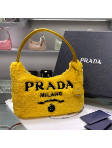 Prada Re-Edition 2000 Terry Hobo Mini bag 1BG130 1NE515 Yellow 2021