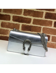 Gucci Dionysus Small Shoulder Bag ‎499623 Silver/Crystal 2021