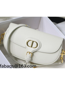 Dior Bobby East-West Bag in Smooth Leather White 2021