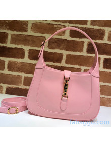 Gucci Jackie 1961 Leather Small Hobo Bag 636709 Pink 2020