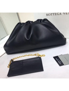 Bottega Veneta Large Pouch Soft Voluminous Clutch Bag Black 2020 576227L