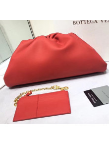 Bottega Veneta Large Pouch Soft Voluminous Clutch Bag Red 2020 576227L