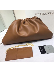 Bottega Veneta Large Pouch Soft Voluminous Clutch Bag Brown 2020 576227L