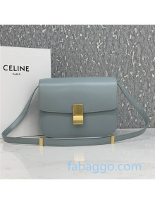 Celine Medium Classic Bag in Box Calfskin 8007 Pale Grey 2020 (Top quality)
