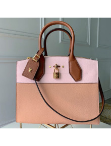 Louis Vuitton City Steamer MM Top Handle Bag M55062 Light Pink/Nude 2019
