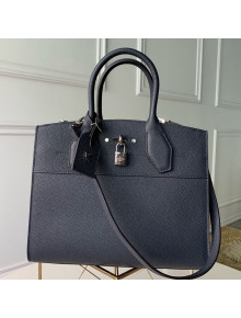 Louis Vuitton City Steamer MM Top Handle Bag M55062 Dark Blue 2019