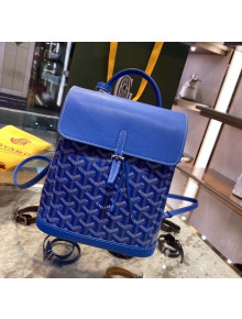 Goyard Alpin Mini Backpack Bag Blue 2020