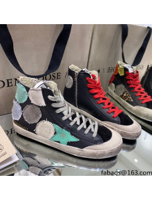 Golden Goose Dream Maker Collection Francy Penstar Sneakers with Coloured Polka-dot Patches 2021