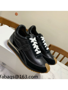Loewe Suede & Calfskin Sneakers Black 2021 111746