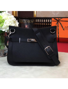 Hermes Jypsiere 28cm/34cm Bag in Original Togo Leather Black