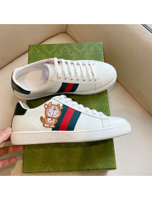 Doraemon x Gucci Ace Sneaker White 2021 04
