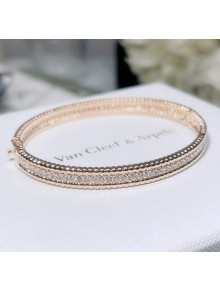 Van Cleef & Arpels Crystal Bracelet VB21031609 Pink Gold 2021