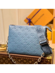 Louis Vuitton Coussin PM Bag in Monogram Leather M57790 Blue 2021