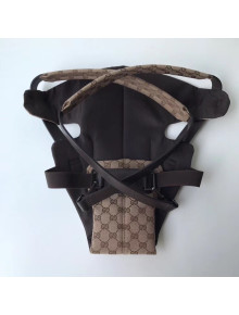 Gucci GG Supreme Canvas Baby Carrier 28550 Apricot/Coffee