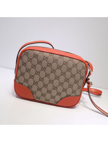 Gucci GG Canvas Camera Bag 387360 Orange 2021