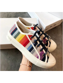 Dior Walk'N'dior Sneaker in Stripe Fabric Multicolor 2019
