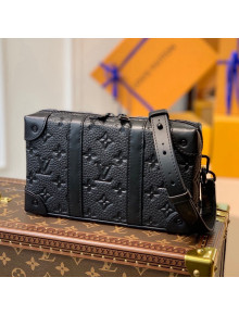 Louis Vuitton Soft Trunk Strap Wallet in Monogram Leather M80224 Black 2021