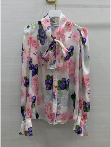 Fanxi Rich Silk Shirt FS021917 Pink 2022