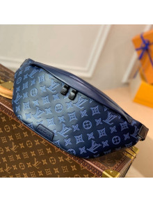 Louis Vuitton Discovery Bumbag PM in Monogram Shadow Leather M45729 Navy Blue 2021