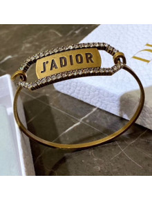 Dior J'Adior Band Bracelet Aged Gold 2019