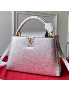 Louis Vuitton Capucines PM Top Handle Bag M90473 Silver 2019