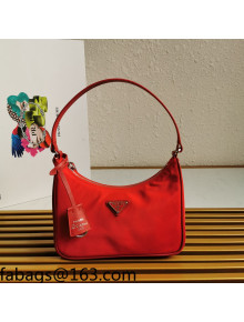 Prada Re-Edition 2005 Nylon Mini Bag 1NE204 Red 2021