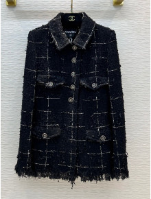 Chanel Tweed Jacket CHJ021925 Black 2022