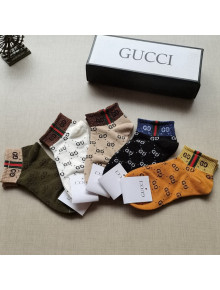 Gucci Cotton Short Socks 06 2021