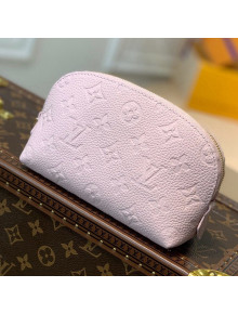 Louis Vuitton Cosmetic Pouch PM in Monogram Leather M69414 Pink 2021