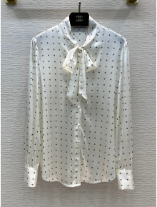 Chanel Silk Shirt CHS021926 White 2022