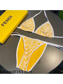 Fendi FF Vertigo Swimwear Yellow 2021