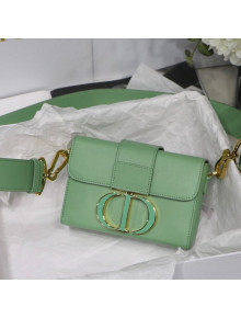 Dior 30 Montaigne Mini Box Shoulder Bag in Mint Green Box Calfskin 2021