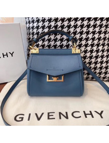 Givenchy Mystic Bag In Soft Baby Calfskin Leather Blue 2019