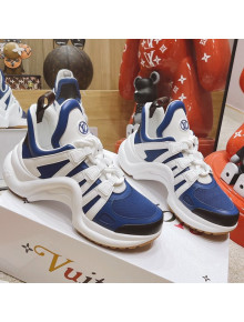 Louis Vuitton LV Archlight Mesh Sneakers 1A8TFN Blue 2021