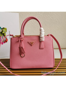 Prada Small Saffiano Leather Prada Galleria Bag 1BA863 Pink 2020