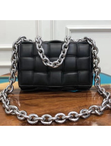 Bottega Veneta The Chain Cassette Cross-body Bag Black 2020