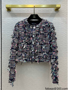 Chanel Tweed Jacket CHJ30153 Multicolor 2022