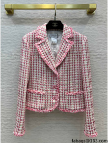 Chanel Tweed Jacket CHJ30155 Pink 2022