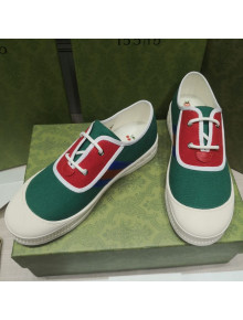 Gucci Canvas Sneakers Green 33 2021