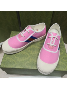 Gucci Canvas Sneakers Pink 32 2021