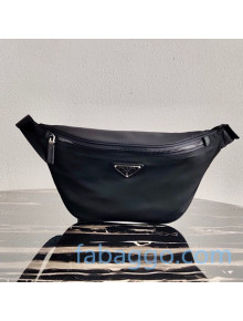 Prada Nylon and Saffiano Leather Belt Bag 2VL033 Black 2020