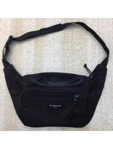 Balenciaga Cotton Canvas Explorer Belt Bag Black 2017