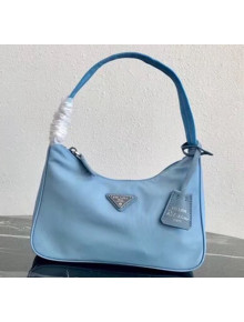 Prada Re-Edition 2000 Nylon Mini-bag 1NE515 Blue 2020